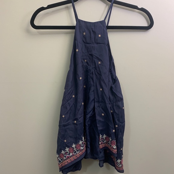 Anthropologie Floreat Midnight Flower Tank NEW - Picture 6 of 6